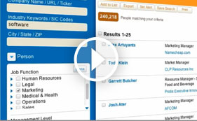 ZoomInfo Pro for Sales Professionals